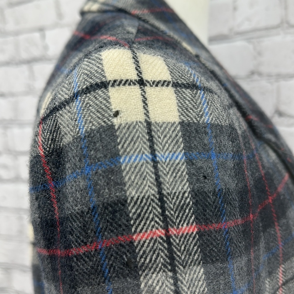 Pendleton Tweed Virgin Wool Single Button Fitted … - image 5